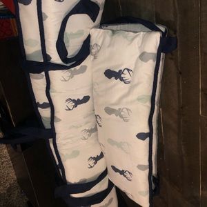 Woodland Nursey Crib bumper set